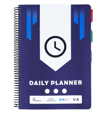 ProPlanner Daily Planner Notebook (For 6 Months)